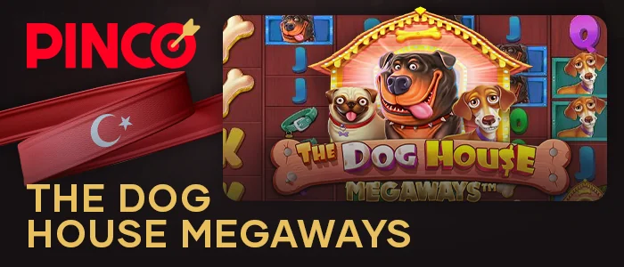 Türk kumarhanesi Pinco'daki The Dog House Megaways çevrimiçi slotu hakkında