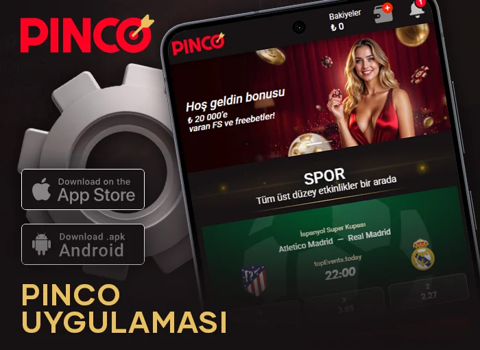 Pinco mobil uygulaması hakkında bilgi - Android ve iOS için